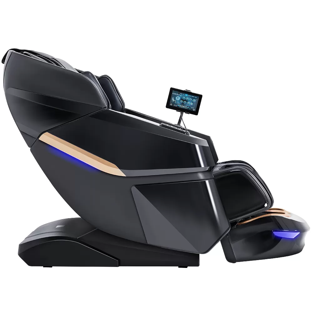 PU Leather SL Track Top End Body Care Heating Therapy Massage Chair thumbnail 6